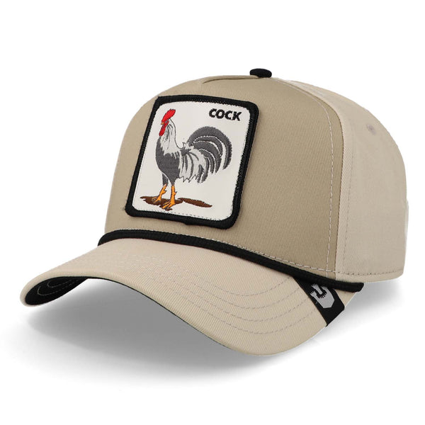 Gorra Goorin Bros Rooster 100 Crema Unitalla