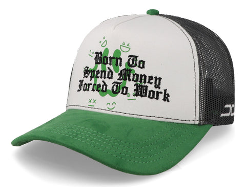 Gorra Jc Hats 2641 Spend Money Blanco Unitalla