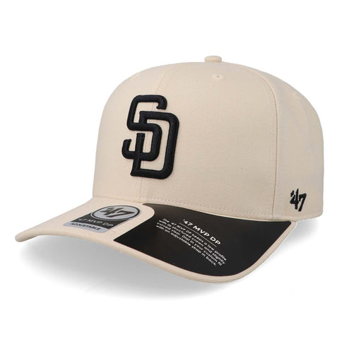 Gorra '47 MLB Padres Sure Shot MVP DP Natural Unitalla