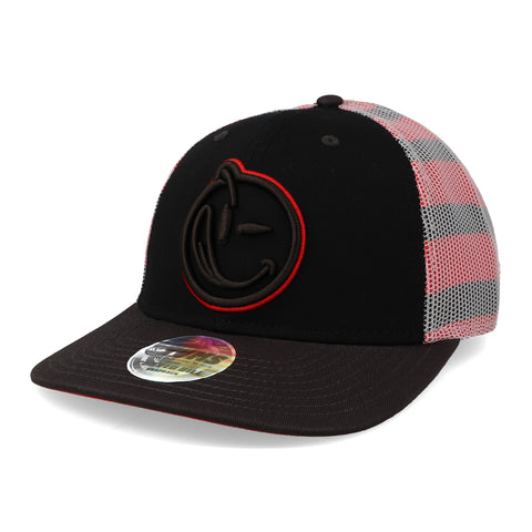 Gorra Yums Broadband Undernet Negro Gris Rojo Unitalla