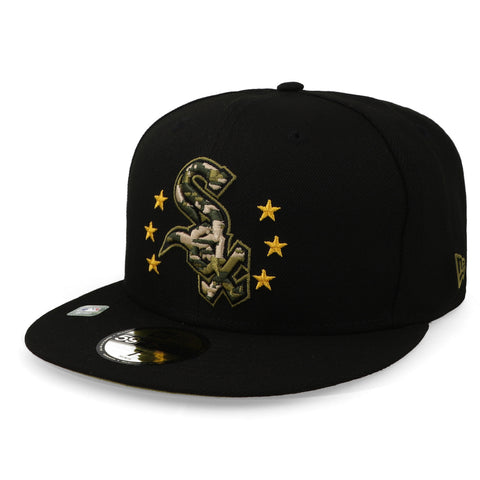 Gorra New Era MLB 59 Fifty Afd White Sox Negro Cerrado