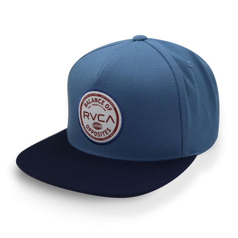 Gorra Rvca Domestic AVYHA00301 Snapback Azul Unitalla
