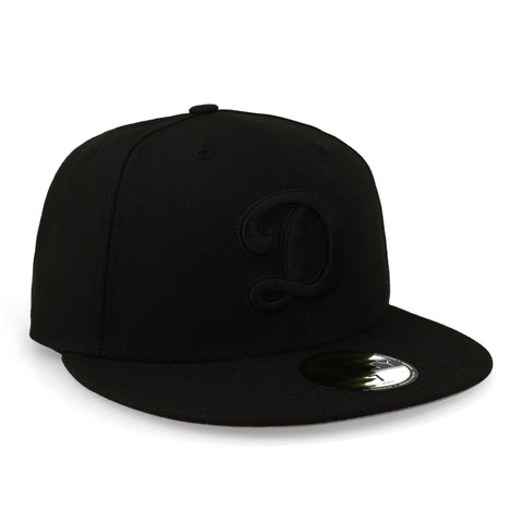 Gorra New Era MLB 59 Fifty Basic Dodgers Negro Cerrado