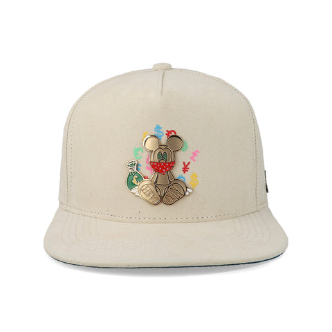 Gorra Cash Only 23 Rich Golden Mouse Blanco Unitalla