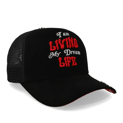 Gorra Clover Garments Living My Dream Life Negro Unitalla