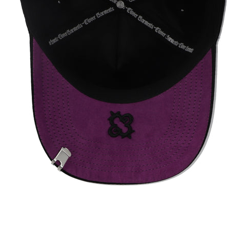 Gorra Clover Garments Mom Negra