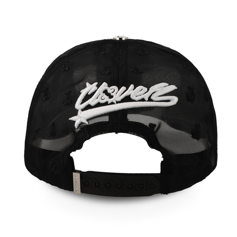 Gorra Clover Garments Black Berry Blanco Negro Unitalla