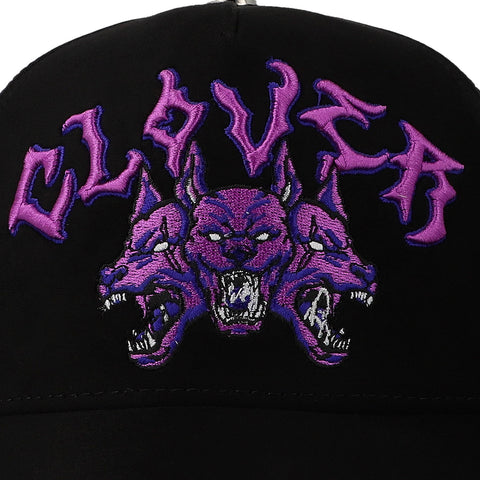 Gorra Clover Garments Fury Negro con Rojo Unitalla