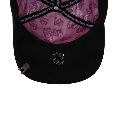 Gorra Clover Garments CLVR Club Negro Unitalla