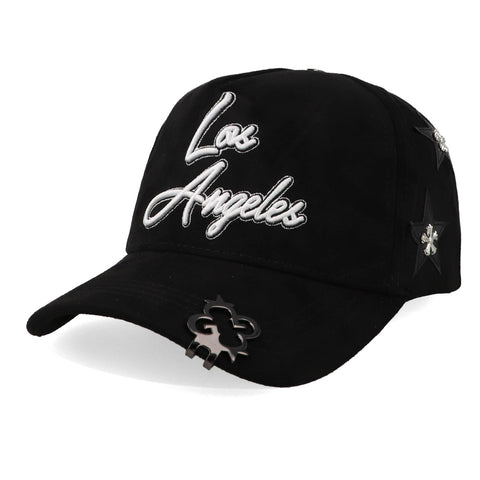 Gorra Clover Garments Los Angeles 25 Negra Unitalla