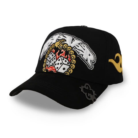 Gorra Clover Garments CLVR Games Negro Unitalla