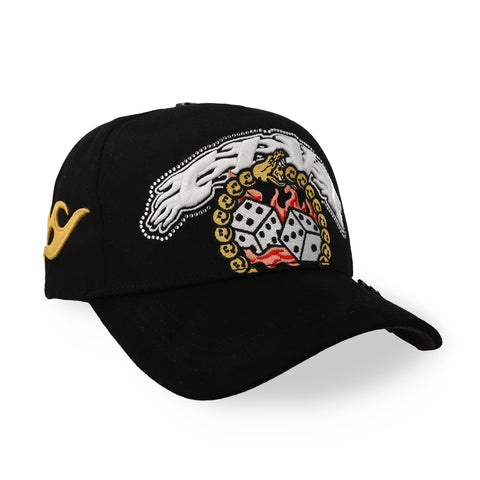 Gorra Clover Garments CLVR Games Negro Unitalla