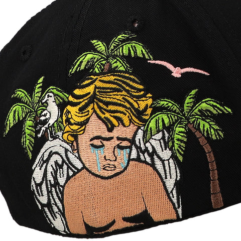 Gorra Clover Garments CLVR UVST Negra Unitalla