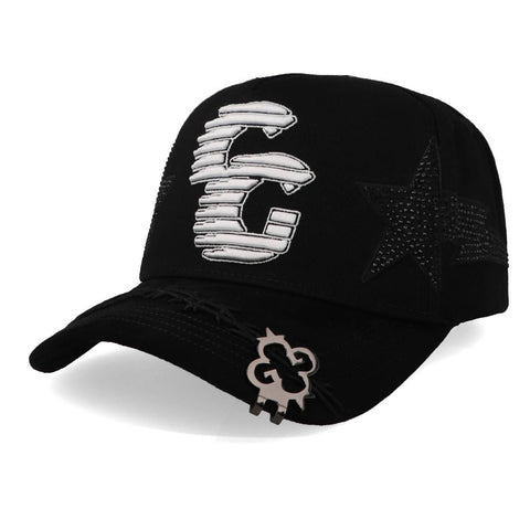 Gorra Clover Garments CG II Negra Unitalla