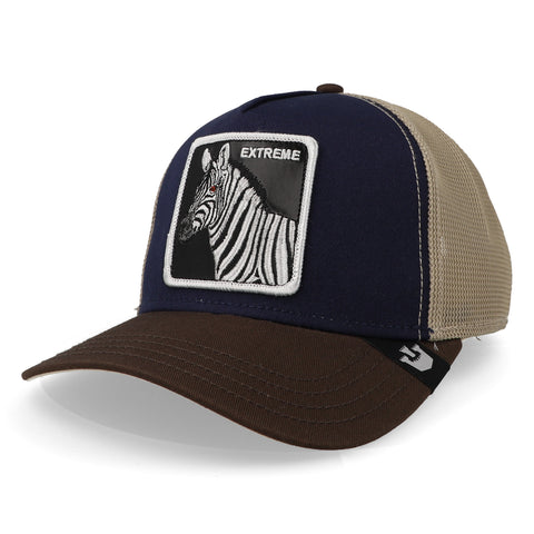Gorra Goorin Bros 101-1335 V2 Zebra Azul Marino Unitalla