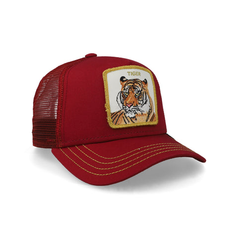 Gorra Goorin Bros Red Tiger Rojo Unitalla