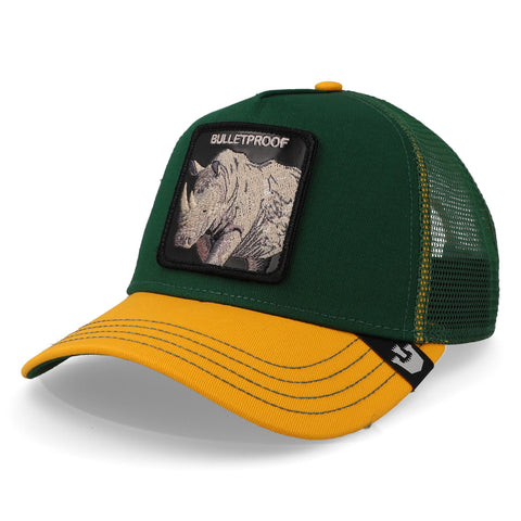 Gorra Goorin Bros The Bulletproof Rhino Gris Unitalla