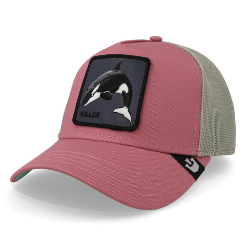 Gorra Goorin Bros V2 Whale Rosa Unitalla