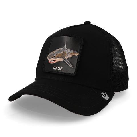 Gorra Goorin Bros 101-1656 The Rage Shark Negro Unitalla