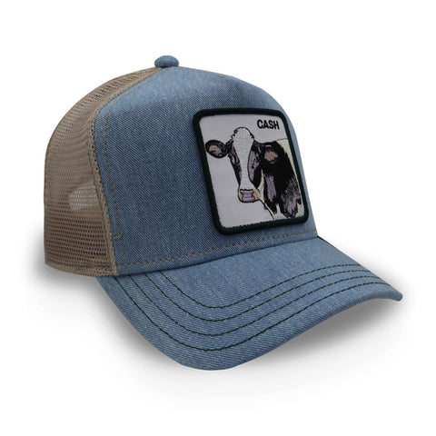 Gorra Goorin Bros Cash Cow Blanco Unitalla