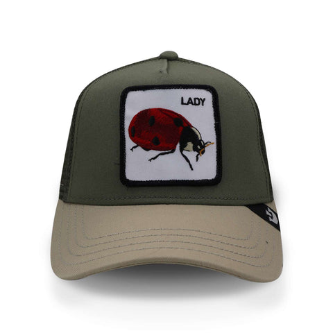 Gorra Goorin Bros Lady Bug Verde Unitalla