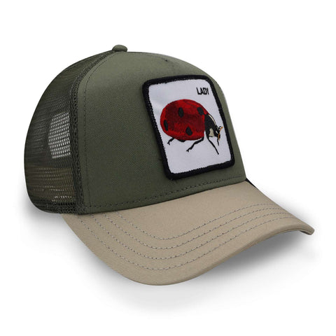 Gorra Goorin Bros Lady Bug Verde Unitalla