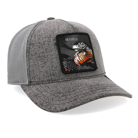 Gorra Goorin Bros The Mamba Gris Unitalla