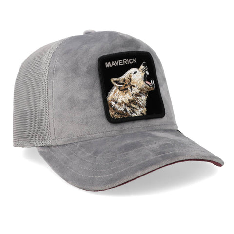 Gorra Goorin Velour Wolf 2348GLO01 Gris Unitalla
