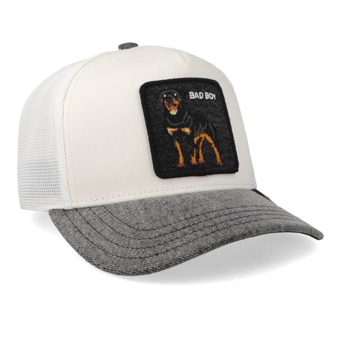 Gorra Goorin Denim Bad Boy 2582DEN03 Blanco Unitalla
