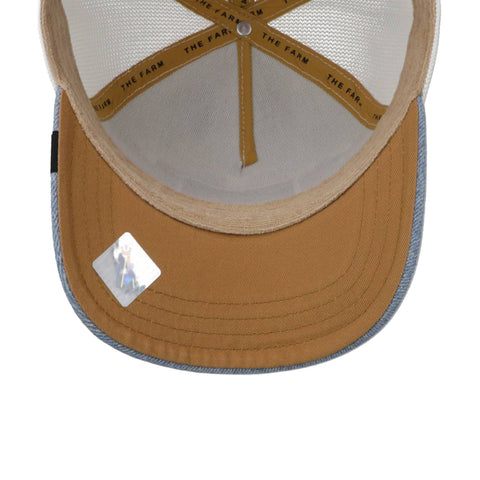 Gorra Goorin Bros Rooster Fan Institution Ball Club Blanco