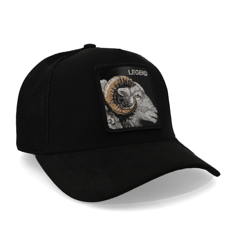 Gorra Goorin Bros The Suede Ram Negro Unitalla