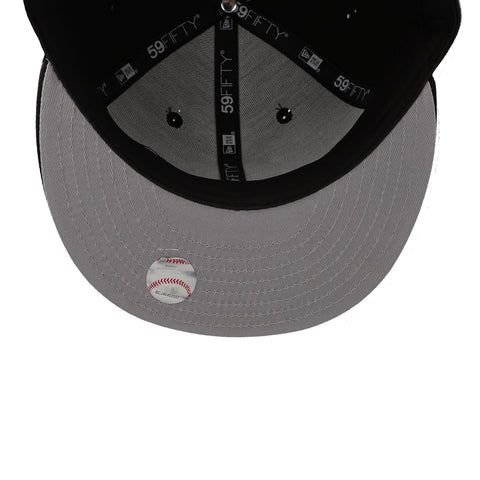 Gorra New Era MLB 59 Fifty Basic Dodgers Negro Cerrado