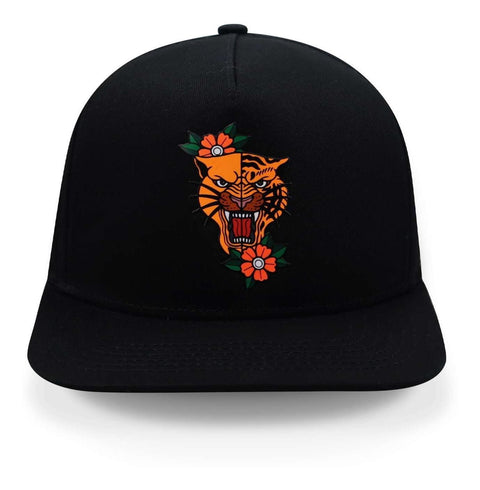 Gorra Gc Brothers Tiger Negro Unitalla