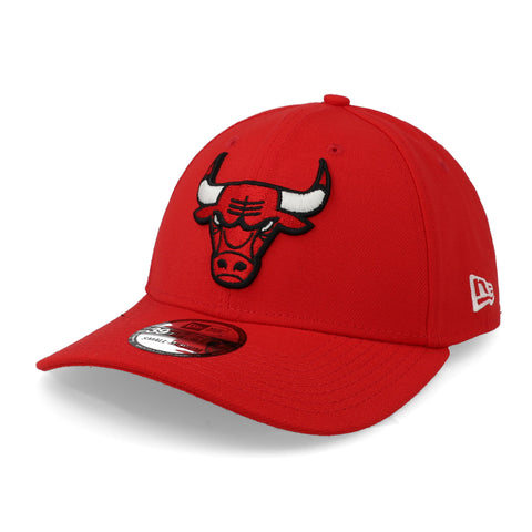 Gorra New Era 39 Thirty NBA Bulls Team Classic Rojo Cerrada