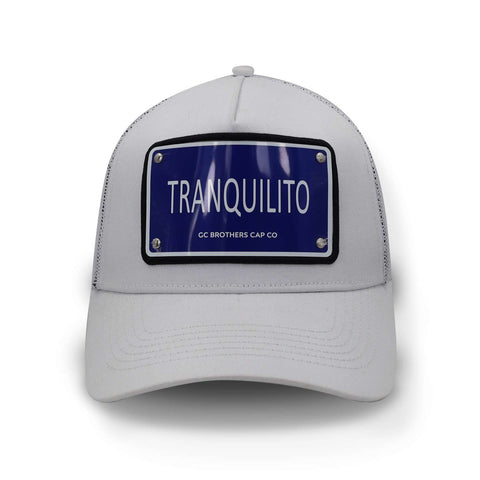 Gorra GC Brothers Tranquilito Trucker Blanco Unitalla
