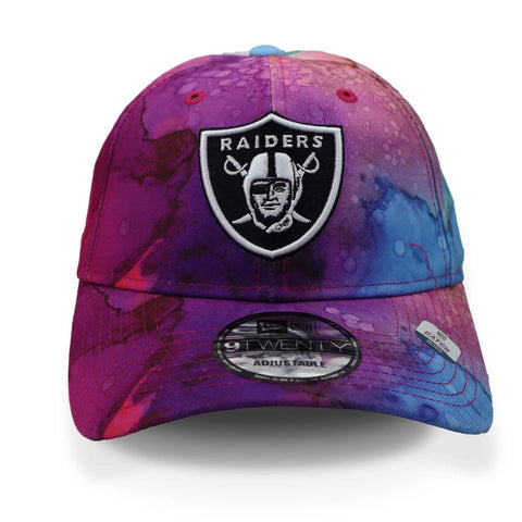 Gorra New Era 9 Twenty NFL Crucial Catch 22 Raiders Rosa Uni