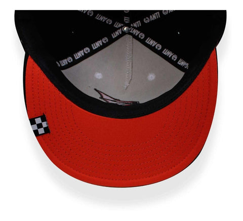 Gorra Antifashion Fast Bat Blanco Negro Unitalla