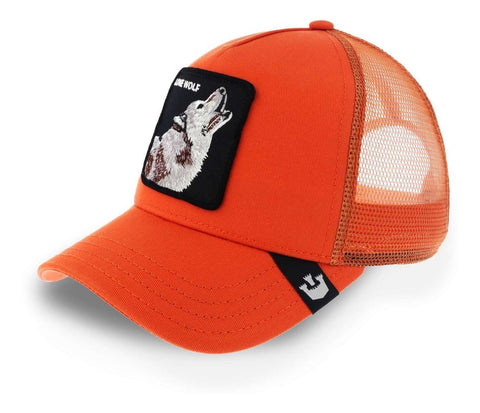 Gorra Goorin Bros 101-0389 The Lone Wolf White Naranja Unita