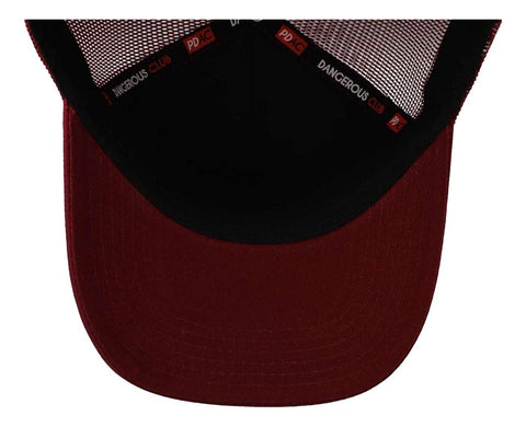 Gorra Problematic Chiquete Problematic Trucker Vino Unitalla