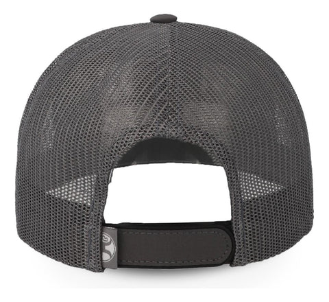 Gorra Hooey Lockup Grey 6 Panel Trucker Gris Unitalla