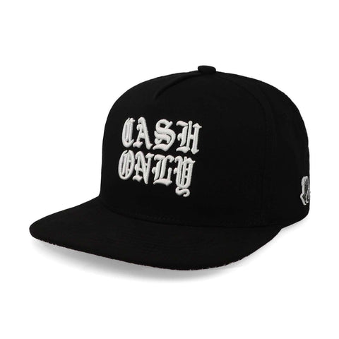 Gorra Cash Only 23 High Quality Logo Idition Negro Unitalla