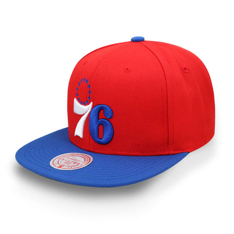 Gorra Mitchell & Ness NBA Core Basic 76ers Rojo Royal Uni