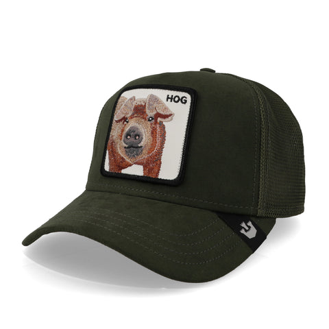 Gorra Goorin Bros 101-1866 The Suede Pig Musgo