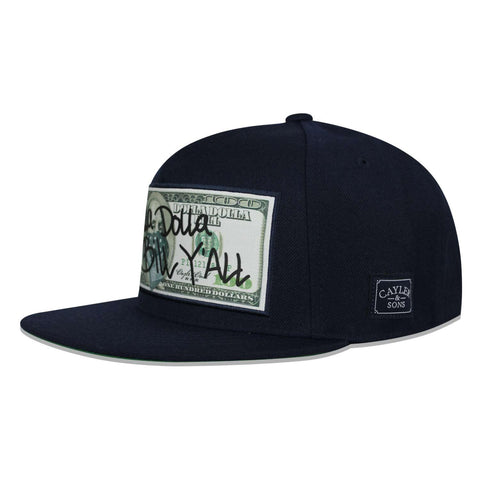 Gorra Cayler & Sons Snapback Dollar Billy Azul Marino Uni