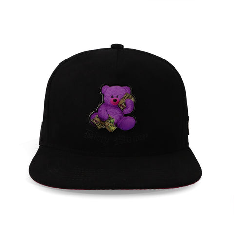 Gorra Cash Only 23 Dirty Money Teddy Negro Unitalla