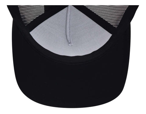 Gorra Rvca Va Brim Trucker Curva Negro Unitalla