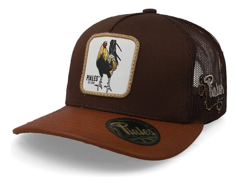 Gorra Piales Gallo Giro 0191 Cafe Unitalla