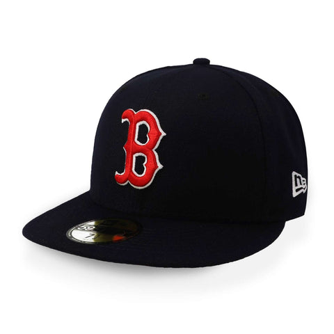 Gorra New Era 59 Fifty MLB Red Sox Ac Perf 2017 Azul Cerrada