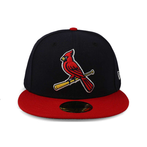 Gorra New Era 59 Fifty MLB Cardinals Perf Alterna Azul/Rojo