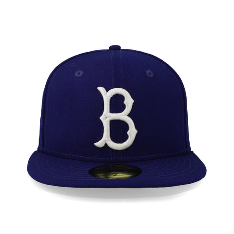 Gorra New Era 59 Fifty MLB Dodgers Coop Wool 1949 Azul Cerrada